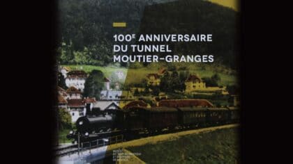 ouvrage centieme anniversaire tunnel moutier granges